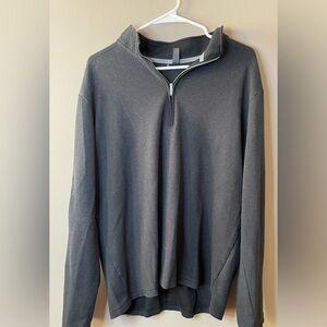 Adidas Men’s Lightweight Quarter Zip Pullover Size L